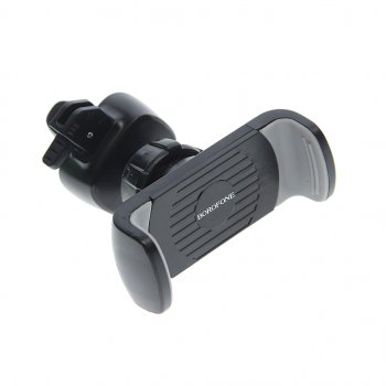 Держатель телефона на дефлектор BOROFONE BOROFONE bh61 black gray