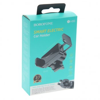 889 р. Держатель телефона на дефлектор BOROFONE BOROFONE bh66 black metal gray  с доставкой в г. Вологда. Увеличить фотографию 4