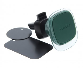 Держатель телефона на дефлектор магнитный BOROFONE BOROFONE bh82 green glaze
