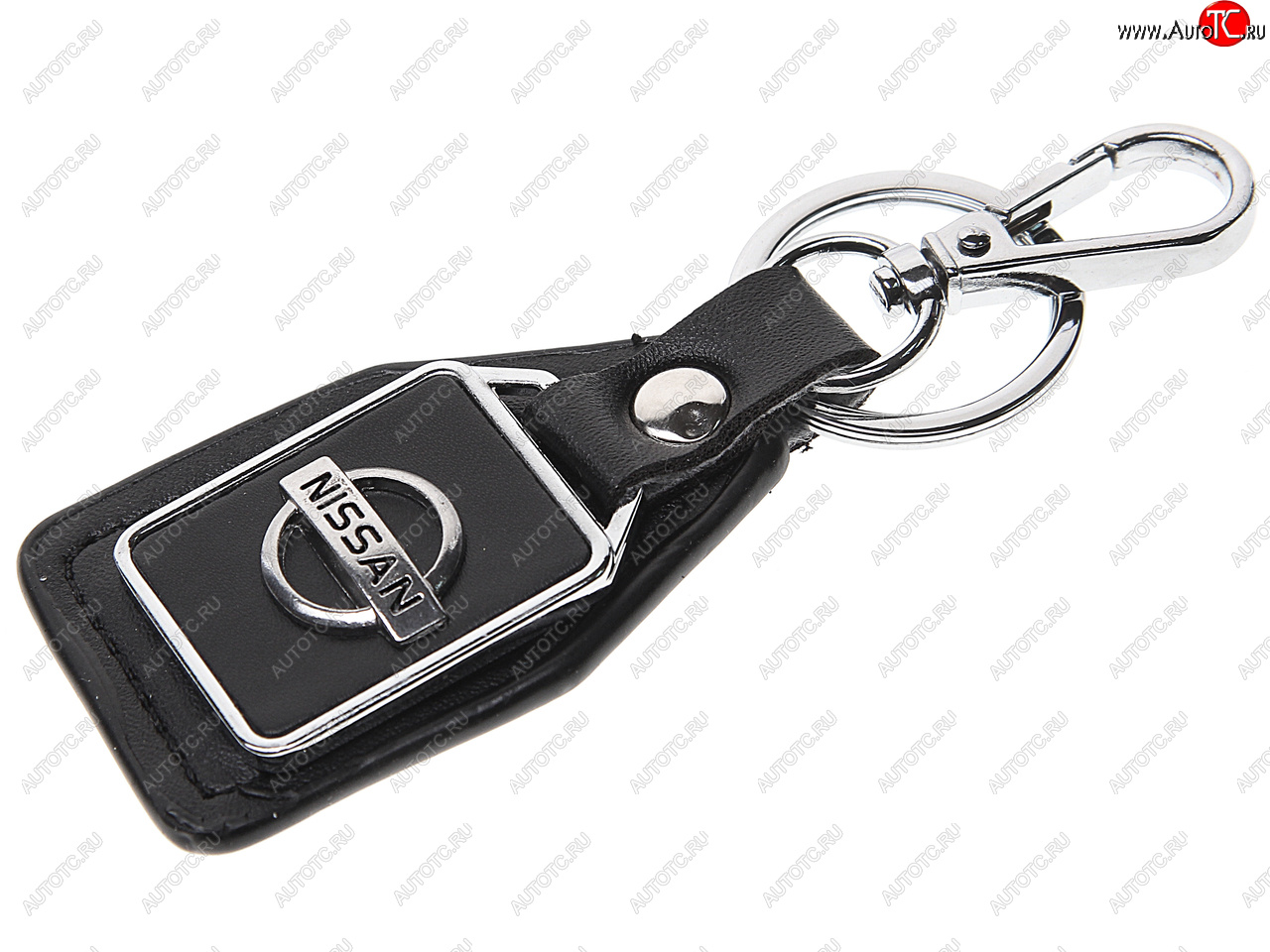 187 р. Брелок NISSAN металл, кожа MASHINOKOM MASHINOKOM bkn 002  с доставкой в г. Вологда