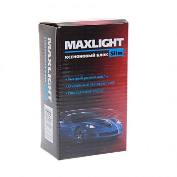 1 099 р. Блок контрольный Xenon 12V Slim MAXLIGHT MAXLIGHT bml msl 000-000  с доставкой в г. Вологда. Увеличить фотографию 2