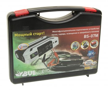 10 999 р. Устройство пусковое 12V 900A 15000мАч (power bank) BVITECH BVITECH bs-07mds60c15  с доставкой в г. Вологда. Увеличить фотографию 5