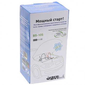 12 199 р. Устройство пусковое 12V 2000A 16000мАч (power bank) BVITECH BVITECH bs-10sqdsp16  с доставкой в г. Вологда. Увеличить фотографию 5