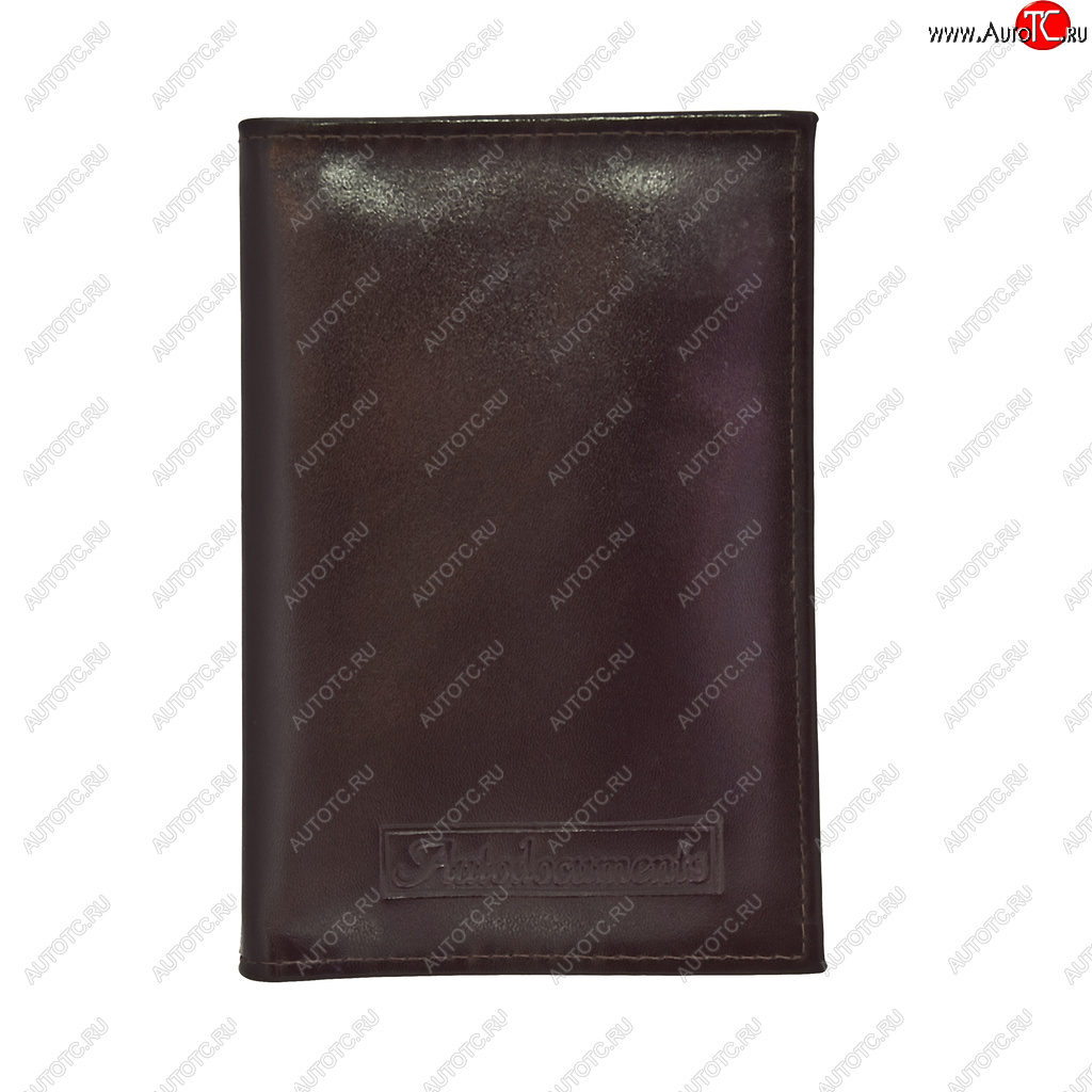 529 р. Бумажник водителя BROWN натуральная кожа (в коробке) АВТОСТОП АВТОСТОП бвл7к  с доставкой в г. Вологда