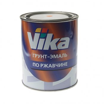 Грунт-эмаль по ржавчине пастельно-оранжевый RAL 2003 0.9кг VIKA VIKA ц0013104 VIKA ц0013104