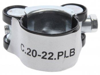 103 р. Хомут силовой d=020-022 (21) черный COMFORT COMFORT c.020-022.plb  с доставкой в г. Вологда. Увеличить фотографию 2