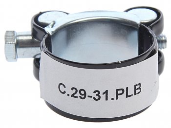 117 р. Хомут силовой d=029-031 (30) черный COMFORT COMFORT c.029-031.plb  с доставкой в г. Вологда. Увеличить фотографию 2