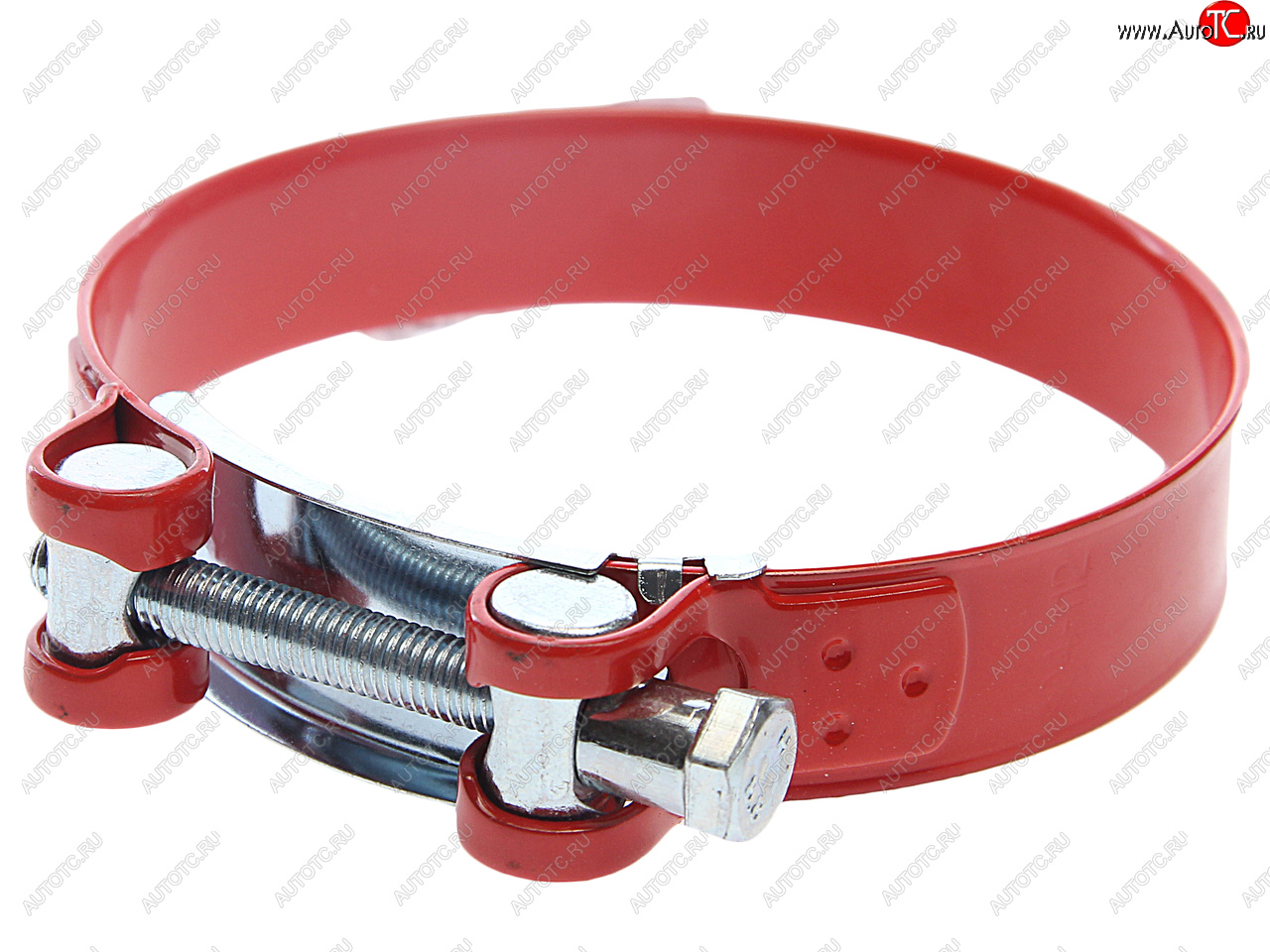 252 р. Хомут силовой d=104-112 (108) красный COMFORT COMFORT c.104-112.plr  с доставкой в г. Вологда