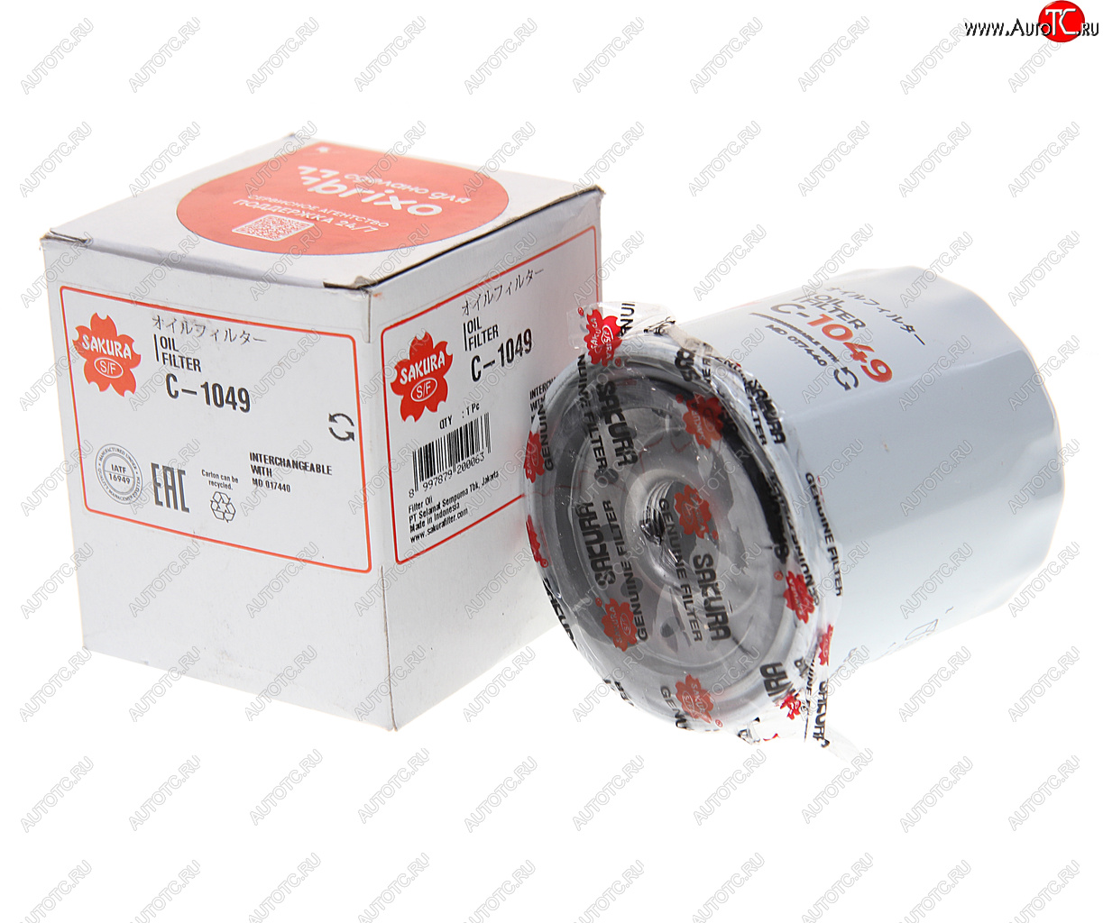 489 р. Фильтр масляный TERMOKING холодильное оборудование (М20х1.5х86мм) SAKURA SAKURA c1049  с доставкой в г. Вологда