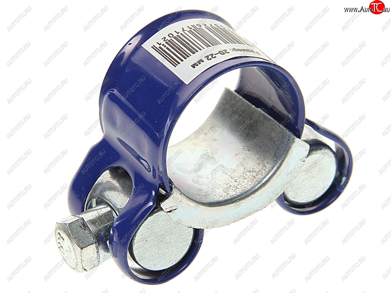 103 р. Хомут силовой d=020-022 (21) синий COMFORT COMFORT c.20-22.pl  с доставкой в г. Вологда