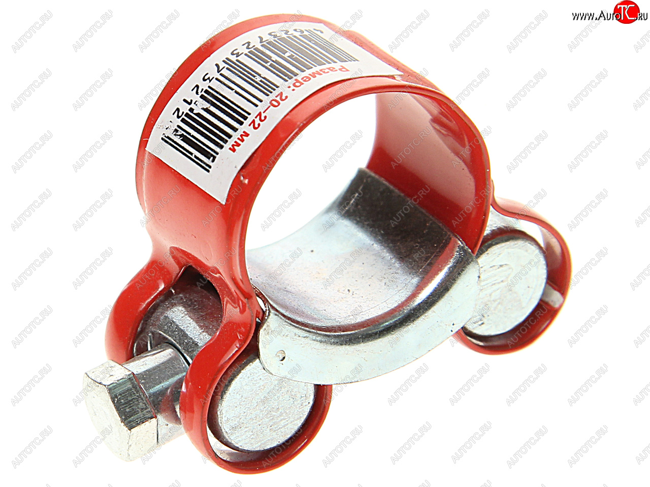 103 р. Хомут силовой d=020-022 (21) красный COMFORT COMFORT c.20-22.plr  с доставкой в г. Вологда