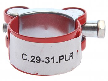 121 р. Хомут силовой d=029-031 (30) красный COMFORT COMFORT c.29-31.plr  с доставкой в г. Вологда. Увеличить фотографию 2