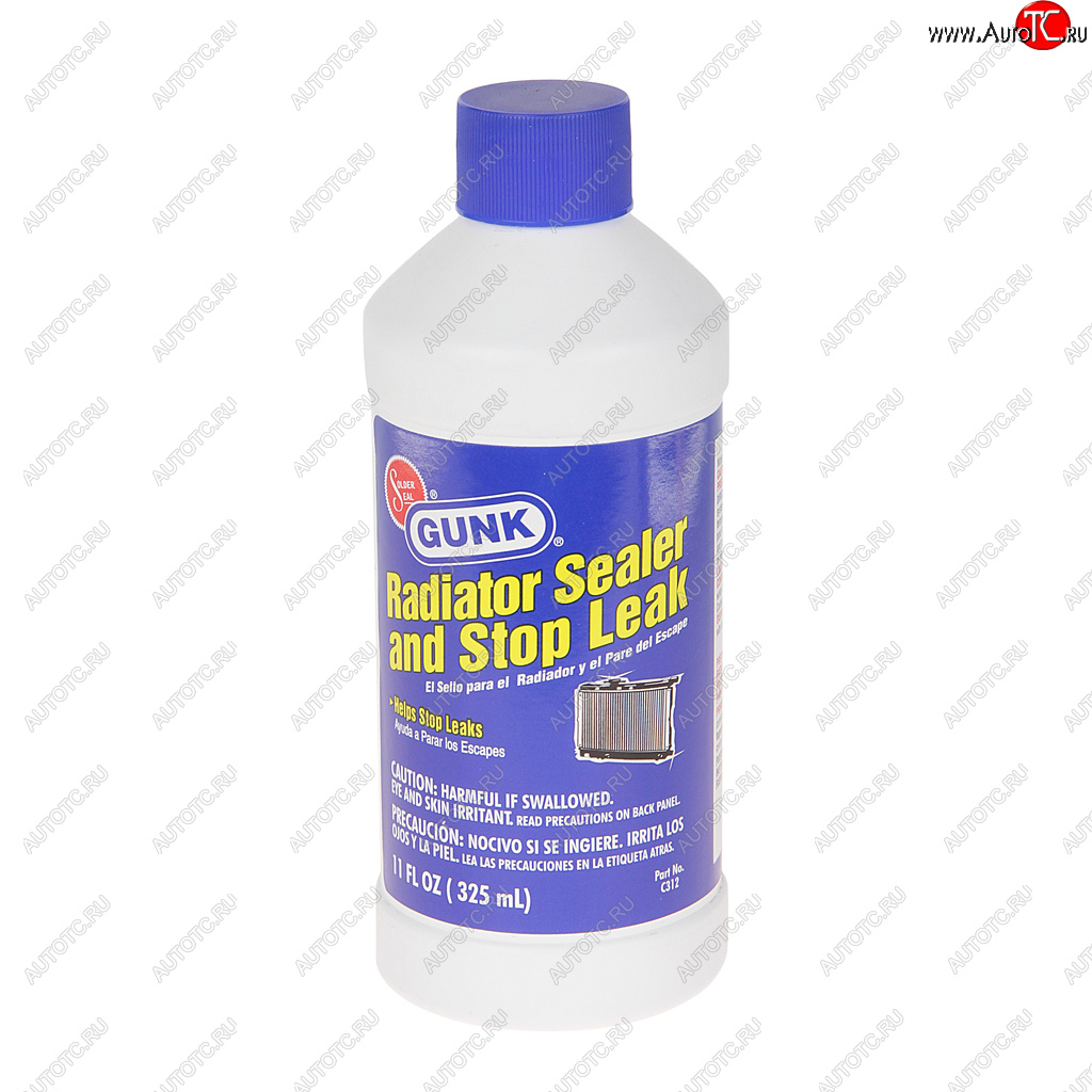 979 р. Герметик радиатора 325мл Golden Seal GUNK GUNK c312  с доставкой в г. Вологда