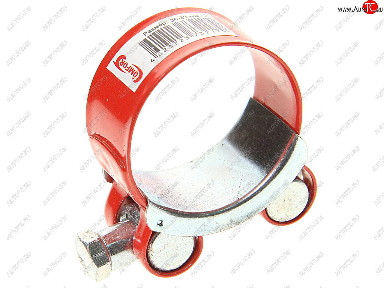 130 р. Хомут силовой d=036-039 (37) красный COMFORT COMFORT c.36-39.plr  с доставкой в г. Вологда
