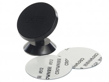 Держатель телефона универсальный магнитный черный XO XO c55a black