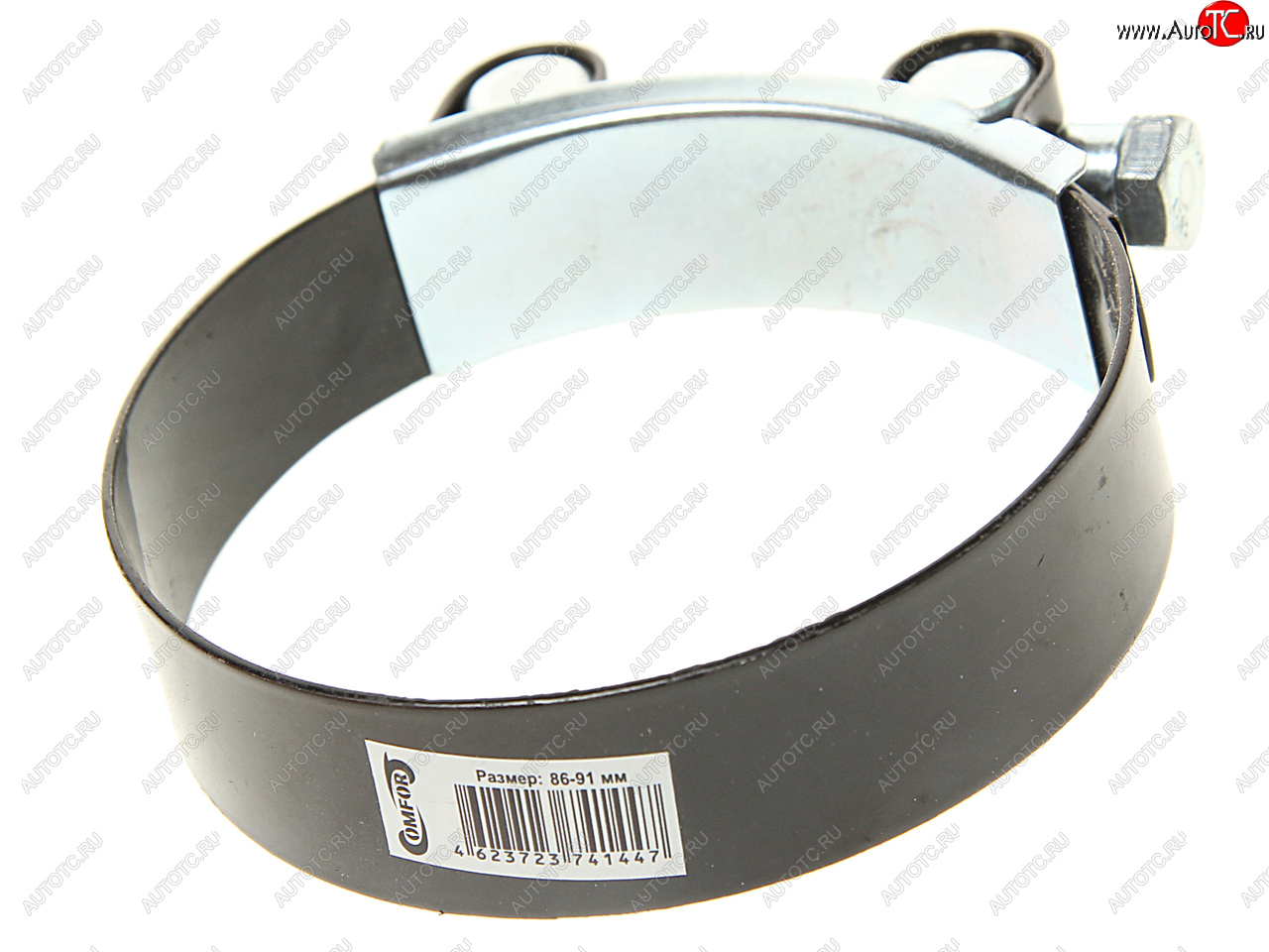 221 р. Хомут силовой d=086-091 (88) черный COMFORT COMFORT c.86-91.plb  с доставкой в г. Вологда