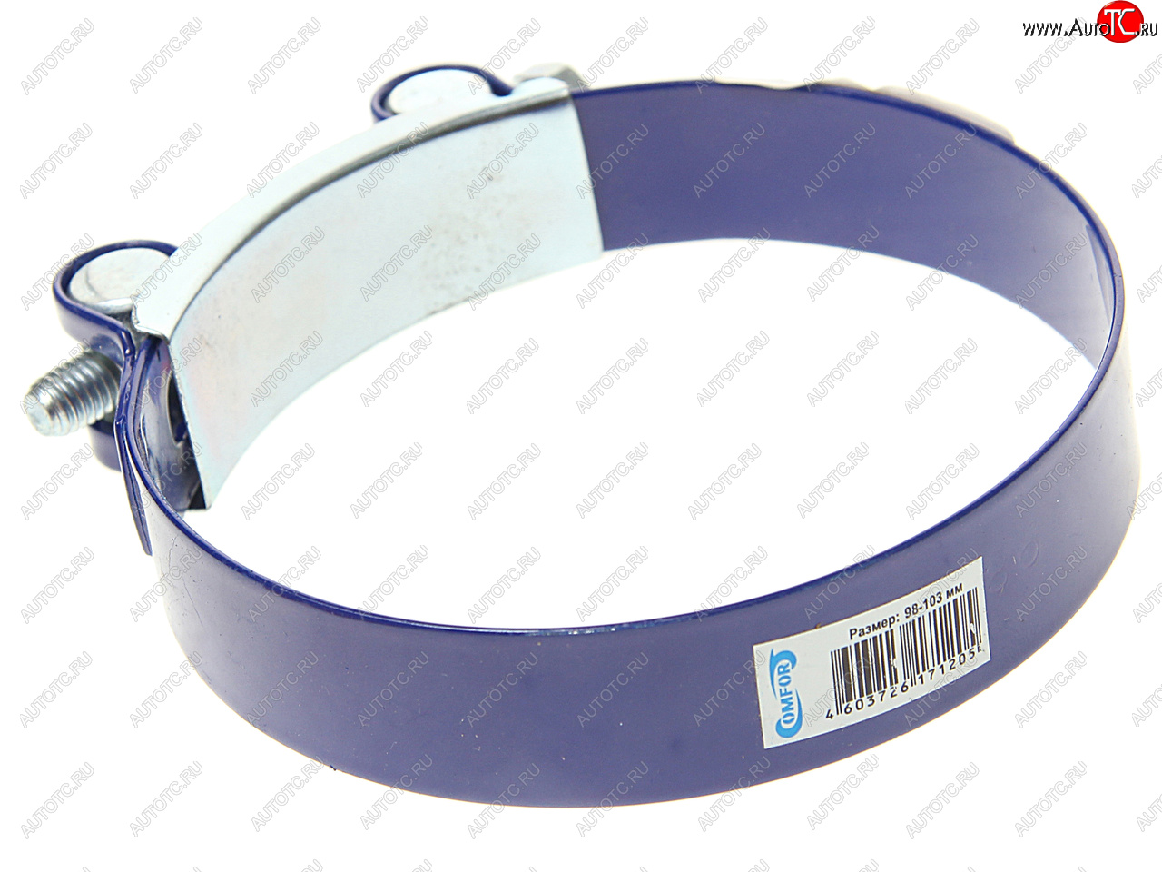 239 р. Хомут силовой d=098-103 (101) синий COMFORT COMFORT c.98-103.pl  с доставкой в г. Вологда
