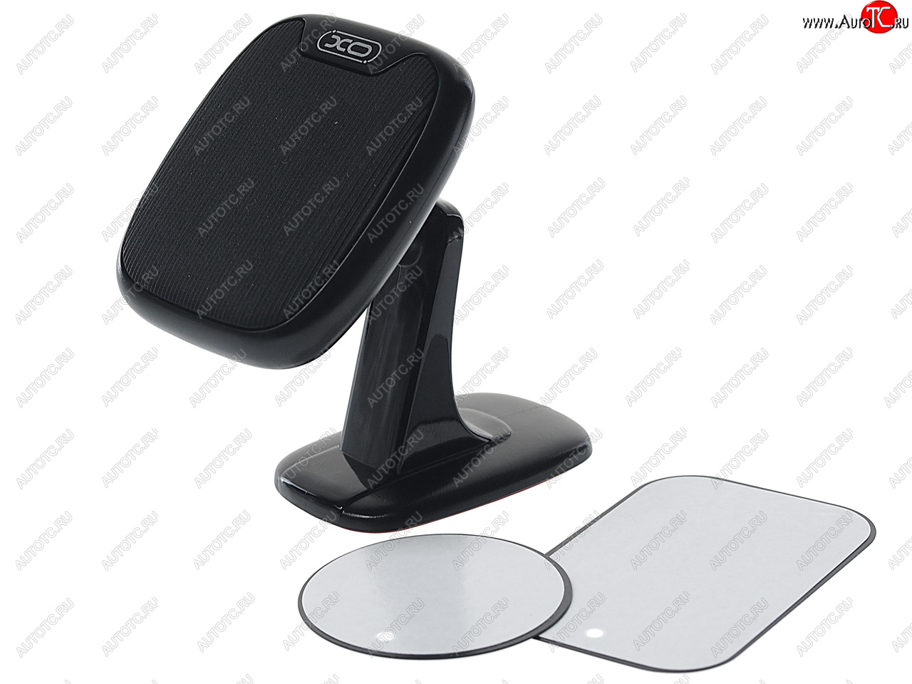 579 р. Держатель телефона универсальный магнитный черный XO XO c98a black  с доставкой в г. Вологда