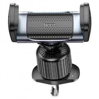 399 р. Держатель телефона на дефлектор черный HOCO HOCO ca110 black metal gray  с доставкой в г. Вологда. Увеличить фотографию 4