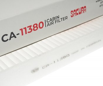 689 р. Фильтр воздушный салона TOYOTA Hilux (15-) SAKURA SAKURA ca11380  с доставкой в г. Вологда. Увеличить фотографию 3
