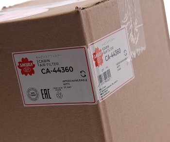 2 299 р. Фильтр воздушный CATERPILLAR кабины SAKURA SAKURA ca44360  с доставкой в г. Вологда. Увеличить фотографию 3