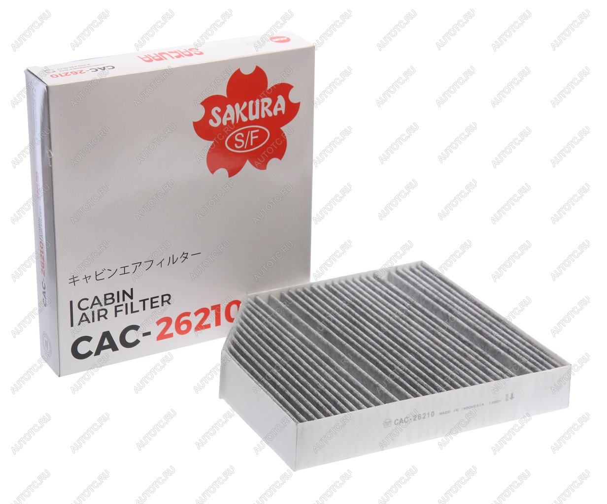1 859 р. Фильтр воздушный салона MERCEDES C (W205) (13-),E (W213) угольный SAKURA SAKURA cac26210  с доставкой в г. Вологда