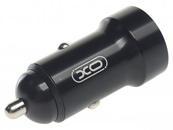 739 р. Устройство зарядное в прикуриватель 1USB + 1 Type C 12V черное XO XO cc32 black  с доставкой в г. Вологда. Увеличить фотографию 2