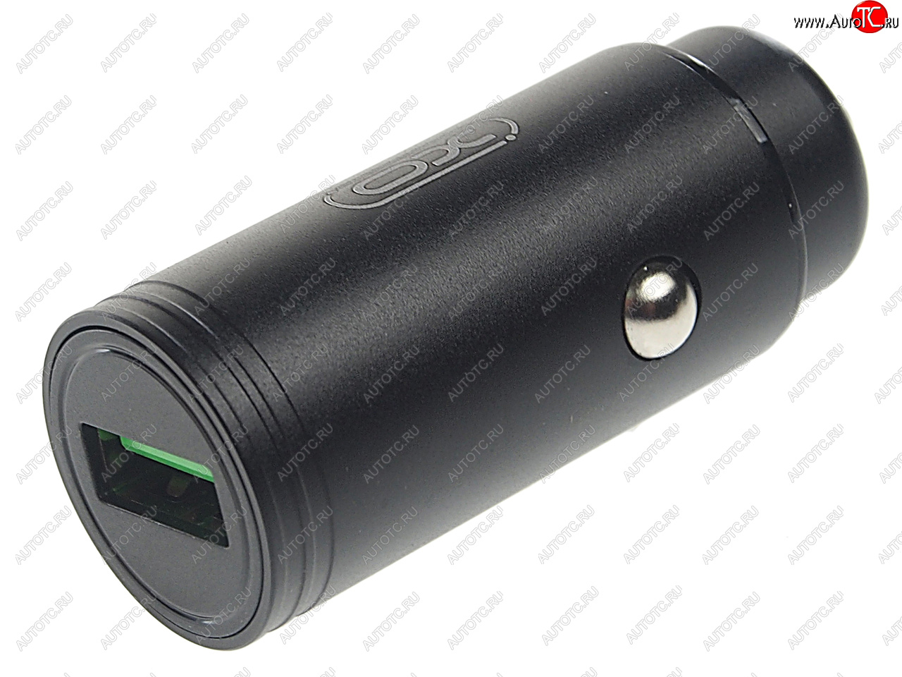499 р. Устройство зарядное в прикуриватель 1USB 12V черное XO XO cc39 black  с доставкой в г. Вологда