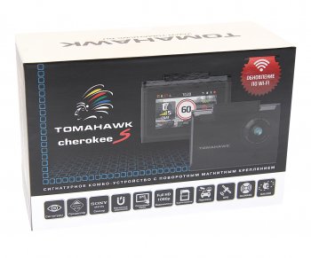 19 649 р. Видеорегистратор с радар-детектором GPS TOMAHAWK TOMAHAWK cherokee s signature  с доставкой в г. Вологда. Увеличить фотографию 5