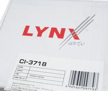 6 799 р. ШРУС внутренний TOYOTA Auris (07-13),Corolla (01-06),Avensis (03-08) комплект LYNX LYNX ci3718  с доставкой в г. Вологда. Увеличить фотографию 4