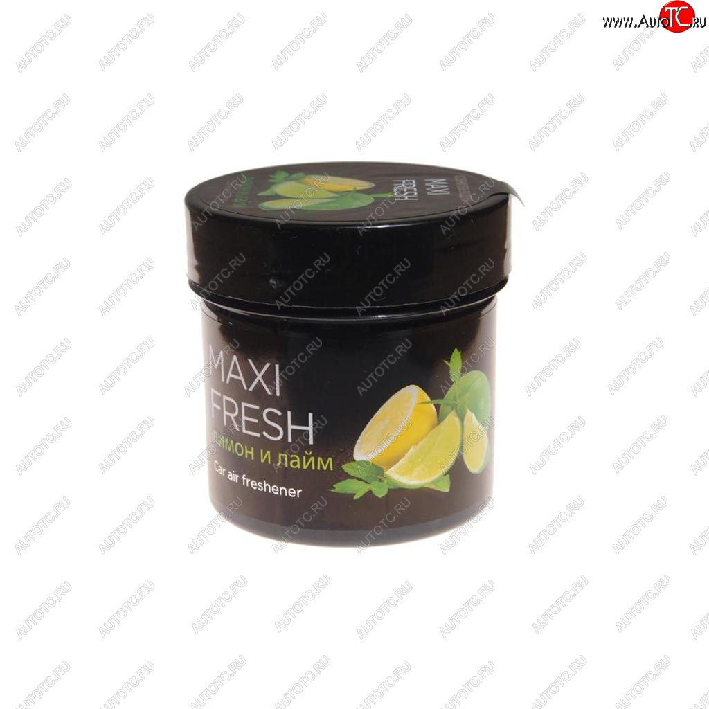 151 р. Ароматизатор на панель приборов гелевый (лимон и лайм) 100г MAXI FRESH MAXI FRESH cmf-115  с доставкой в г. Вологда