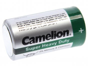 Батарейка C R14 1.5V блистер (по 1шт.) CAMELION CAMELION c-r14бл