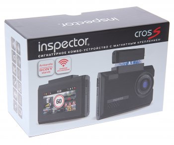 21 549 р. Видеорегистратор с радар-детектором GPS INSPECTOR INSPECTOR cross  с доставкой в г. Вологда. Увеличить фотографию 5