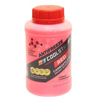 Антифриз красный -40C 0.9кг Red COOL STREAM COOL STREAM cs-010901-rd
