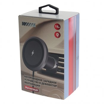 2 589 р. Держатель телефона с беспроводной зарядкой WIIIX WIIIX cw-71v  с доставкой в г. Вологда. Увеличить фотографию 3