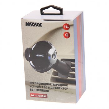 2 499 р. Держатель телефона с беспроводной зарядкой WIIIX WIIIX cw-80v-qc  с доставкой в г. Вологда. Увеличить фотографию 3