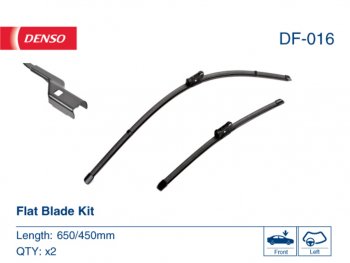 3 099 р. Щетка стеклоочистителя VW Golf (13-) 650/450мм комплект DENSO DENSO df-016 DENSO df-016  с доставкой в г. Вологда. Увеличить фотографию 3