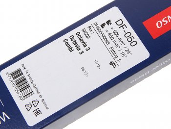 3 299 р. Щетка стеклоочистителя SKODA Octavia A7 (13-) 600450мм комплект DENSO DENSO df-050  с доставкой в г. Вологда. Увеличить фотографию 3
