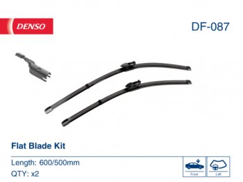 4 399 р. Щетка стеклоочистителя 600500мм комплект DENSO DENSO df-087  с доставкой в г. Вологда. Увеличить фотографию 5