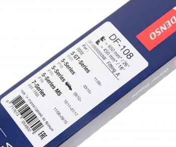 3 599 р. Щетка стеклоочистителя BMW 7 (08-) 650450мм комплект DENSO DENSO df-108  с доставкой в г. Вологда. Увеличить фотографию 3