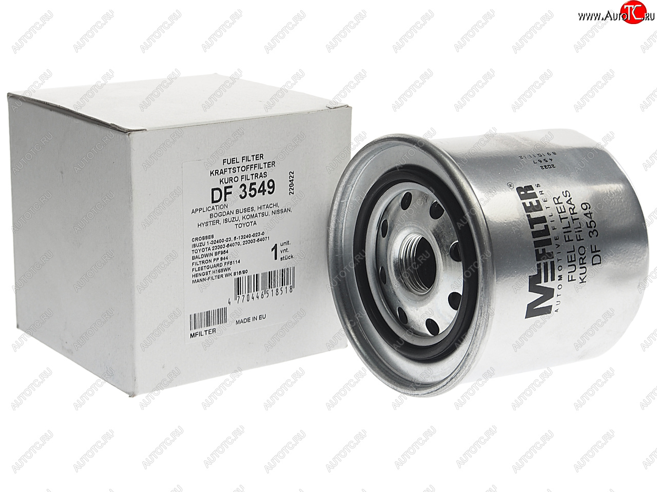 319 р. Фильтр топливный ISUZU N-series (98-) MFILTER MFILTER df3549  с доставкой в г. Вологда