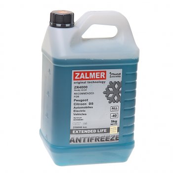 Антифриз сине-зеленый -40C ZR4000 DS OAT 5кг ZALMER ZALMER ds40b005
