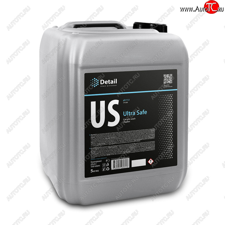 1 769 р. Шампунь для бесконтактной мойки 5кг первая фаза US Ultra Safe DETAIL DETAIL dt-0280 DETAIL dt-0280  с доставкой в г. Вологда