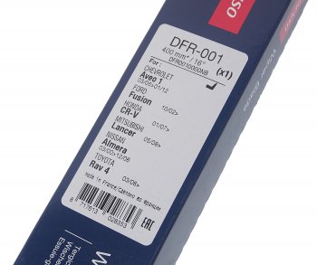 1 649 р. Щетка стеклоочистителя 475мм гибридная обратная RHD DENSO DENSO dur-048r  с доставкой в г. Вологда. Увеличить фотографию 4