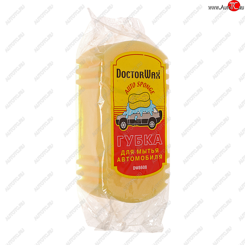 234 р. Губка DOCTOR WAX для мытья 12х25х7см HI-GEAR DOCTOR WAX HI-GEAR dw8608  с доставкой в г. Вологда