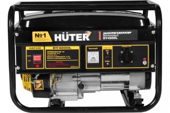 28 999 р. Бензогенератор 3.0кВт 4такт. расх.=0.4лкВтч. бак=15л HUTER HUTER dy4000l  с доставкой в г. Вологда. Увеличить фотографию 2