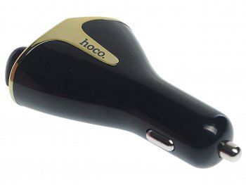 1 039 р. Устройство зарядное в прикуриватель 2USB 12V HOCO HOCO e47 black HOCO e47 black  с доставкой в г. Вологда. Увеличить фотографию 2