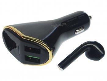 1 039 р. Устройство зарядное в прикуриватель 2USB 12V HOCO HOCO e47 black HOCO e47 black  с доставкой в г. Вологда. Увеличить фотографию 4