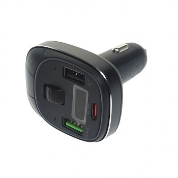 1 669 р. Устройство зарядное в прикуриватель с трансмиттером (bluetooth,hands free) HOCO HOCO e76 черный HOCO e76 черный  с доставкой в г. Вологда. Увеличить фотографию 2