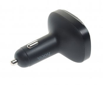 1 669 р. Устройство зарядное в прикуриватель с трансмиттером (bluetooth,hands free) HOCO HOCO e76 черный HOCO e76 черный  с доставкой в г. Вологда. Увеличить фотографию 3